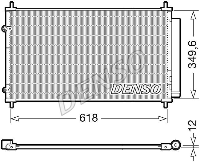 DENSO DCN50117 Cooler Module DCN50117: Buy near me in Poland at 2407.PL - Good price!