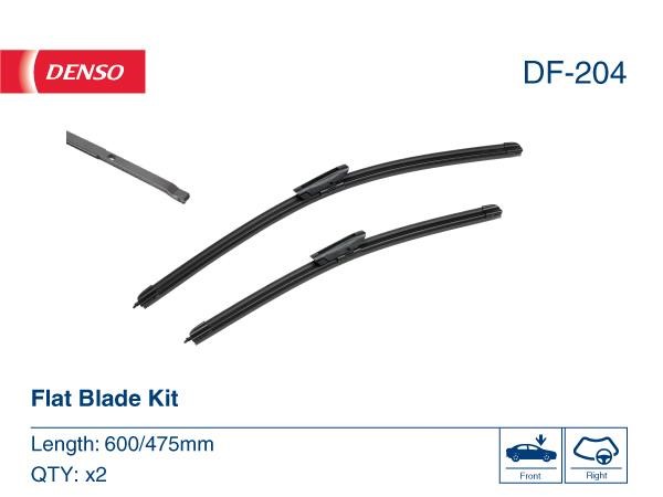 DENSO DF-204 Wiper Blade DF204: Buy near me at 2407.PL in Poland at an Affordable price!