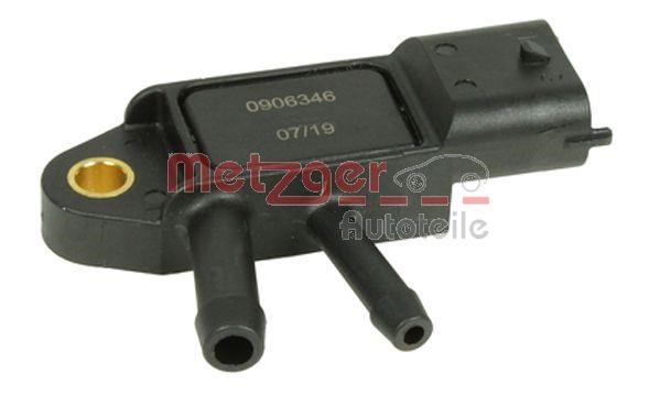 Metzger 0906346 Sensor, exhaust pressure 0906346: Buy near me in Poland at 2407.PL - Good price!
