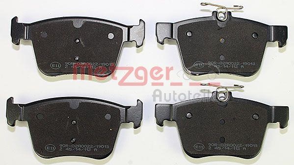 Metzger 1170829 Brake Pad Set, disc brake 1170829: Buy near me in Poland at 2407.PL - Good price!