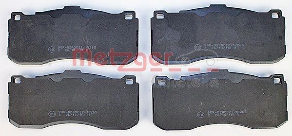 Metzger 1170830 Brake Pad Set, disc brake 1170830: Buy near me in Poland at 2407.PL - Good price!
