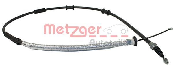Metzger 120753 Parking brake cable left 120753: Buy near me in Poland at 2407.PL - Good price!