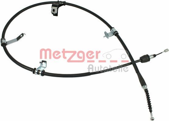 Metzger 172582 Parking brake cable left 172582: Buy near me in Poland at 2407.PL - Good price!