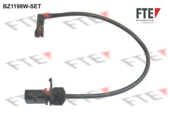 FTE BZ1198W-SET Warning Contact, brake pad wear BZ1198WSET: Buy near me in Poland at 2407.PL - Good price!
