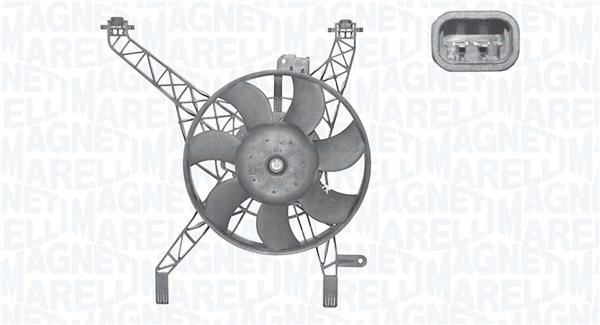 Magneti marelli 069422815010 Hub, engine cooling fan wheel 069422815010: Buy near me at 2407.PL in Poland at an Affordable price!