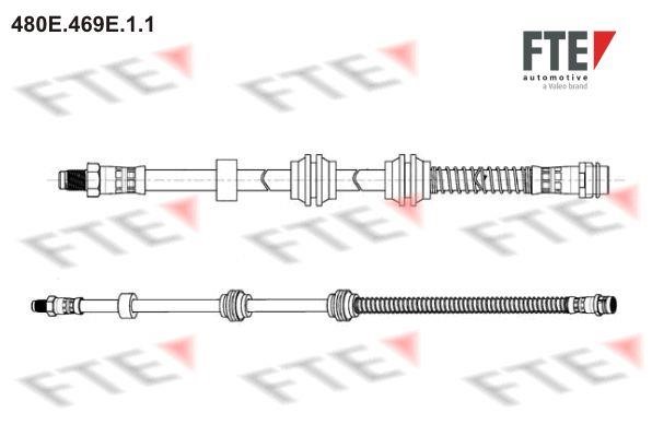 FTE 480E.469E.1.1 Brake Hose 480E469E11: Buy near me in Poland at 2407.PL - Good price!