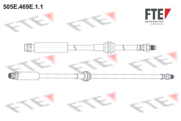 FTE 505E.469E.1.1 Brake Hose 505E469E11: Buy near me at 2407.PL in Poland at an Affordable price!