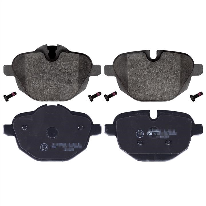 Tashiko BTR5296 Rear disc brake pads, set BTR5296: Buy near me in Poland at 2407.PL - Good price!