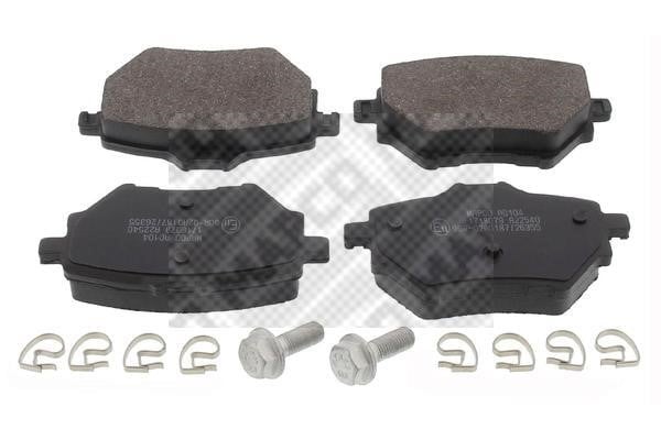 Mapco 6841 Front disc brake pads, set 6841: Buy near me in Poland at 2407.PL - Good price!