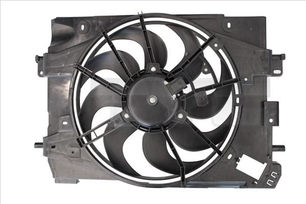 TYC 828-0017 Вентилятор радиатора охлаждения 8280017: Отличная цена - Купить в Польше на 2407.PL!