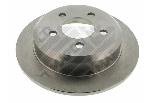 Mapco 25990 Rear brake disc, non-ventilated 25990: Buy near me in Poland at 2407.PL - Good price!