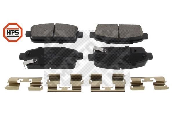 Mapco 6957HPS Rear disc brake pads, set 6957HPS: Buy near me in Poland at 2407.PL - Good price!
