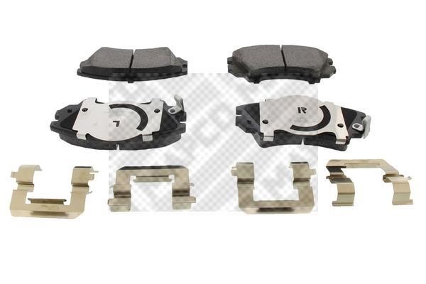 Mapco 6859/1HPS Brake Pad Set, disc brake 68591HPS: Buy near me in Poland at 2407.PL - Good price!