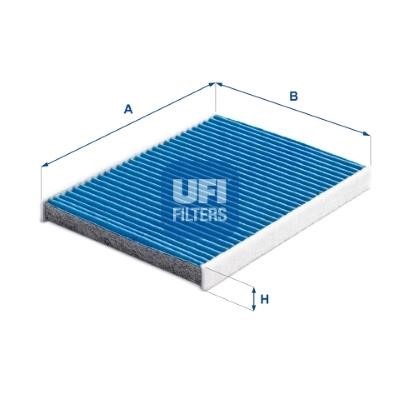 Ufi 34.331.00 Filter, interior air 3433100: Buy near me in Poland at 2407.PL - Good price!