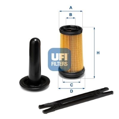 Ufi 44.005.00 Urea filter 4400500: Buy near me in Poland at 2407.PL - Good price!