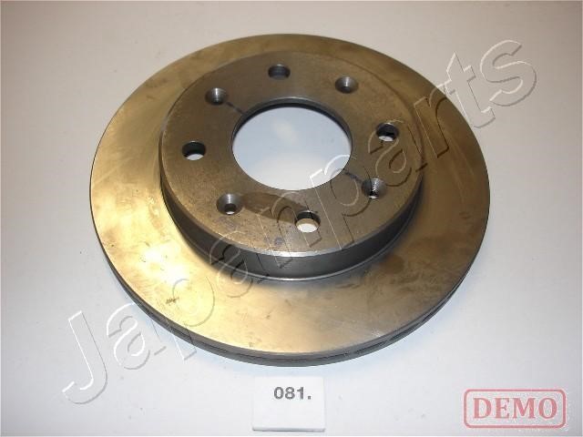Japanparts DI-081C Front brake disc ventilated DI081C: Buy near me in Poland at 2407.PL - Good price!