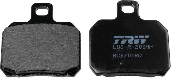 TRW MCB700RQ Brake Pad Set, disc brake MCB700RQ: Buy near me in Poland at 2407.PL - Good price!