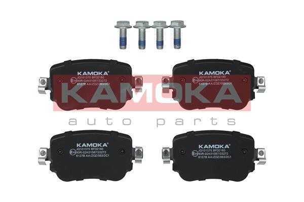 Kamoka JQ101375 Rear disc brake pads, set JQ101375: Buy near me in Poland at 2407.PL - Good price!
