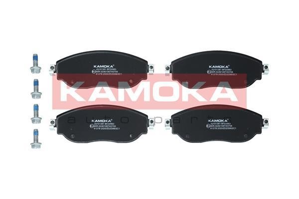 Kamoka JQ101381 Гальмівні колодки передні, комплект JQ101381: Купити у Польщі - Добра ціна на 2407.PL!