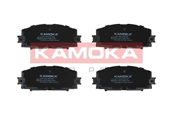 Kamoka JQ101406 Front disc brake pads, set JQ101406: Buy near me at 2407.PL in Poland at an Affordable price!
