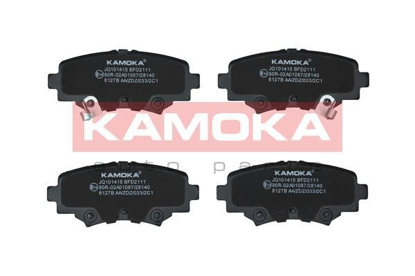 Kamoka JQ101415 Rear disc brake pads, set JQ101415: Buy near me in Poland at 2407.PL - Good price!