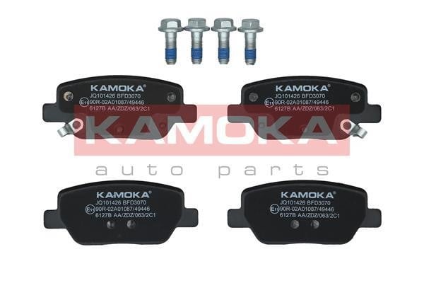Kamoka JQ101426 Rear disc brake pads, set JQ101426: Buy near me in Poland at 2407.PL - Good price!