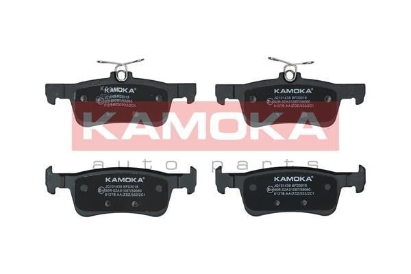 Kamoka JQ101439 Rear disc brake pads, set JQ101439: Buy near me at 2407.PL in Poland at an Affordable price!