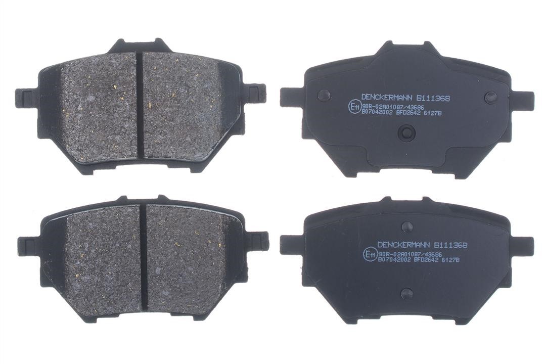 Denckermann B111368 Mounting kit brake pads B111368: Buy near me in Poland at 2407.PL - Good price!