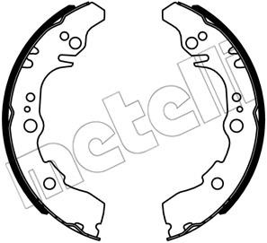 Metelli 53-0679 Brake shoe set 530679: Buy near me at 2407.PL in Poland at an Affordable price!