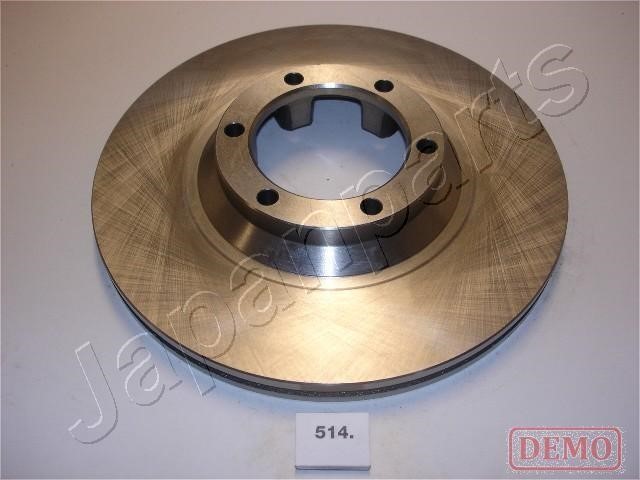 Japanparts DI-514C Front brake disc ventilated DI514C: Buy near me in Poland at 2407.PL - Good price!