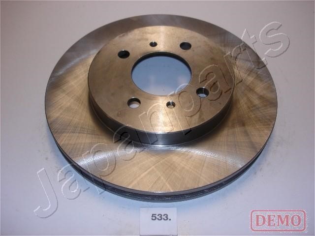 Japanparts DI-533C Front brake disc ventilated DI533C: Buy near me in Poland at 2407.PL - Good price!