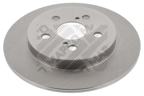 Mapco 25579 Rear brake disc, non-ventilated 25579: Buy near me in Poland at 2407.PL - Good price!