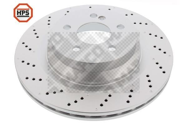 Mapco 45745HPS Тормозной диск задний вентилируемый 45745HPS: Отличная цена - Купить в Польше на 2407.PL!