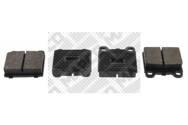 Mapco 6106 Front disc brake pads, set 6106: Buy near me in Poland at 2407.PL - Good price!