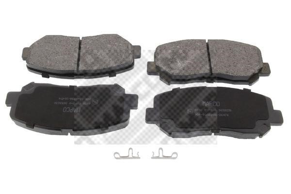 Mapco 6650 Brake Pad Set, disc brake 6650: Buy near me at 2407.PL in Poland at an Affordable price!