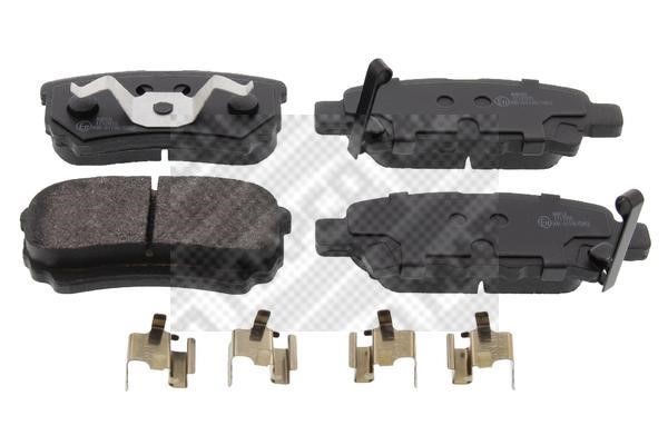 Mapco 6660 Rear disc brake pads, set 6660: Buy near me at 2407.PL in Poland at an Affordable price!