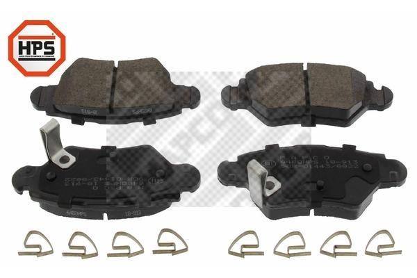 Mapco 6480HPS Front disc brake pads, set 6480HPS: Buy near me at 2407.PL in Poland at an Affordable price!