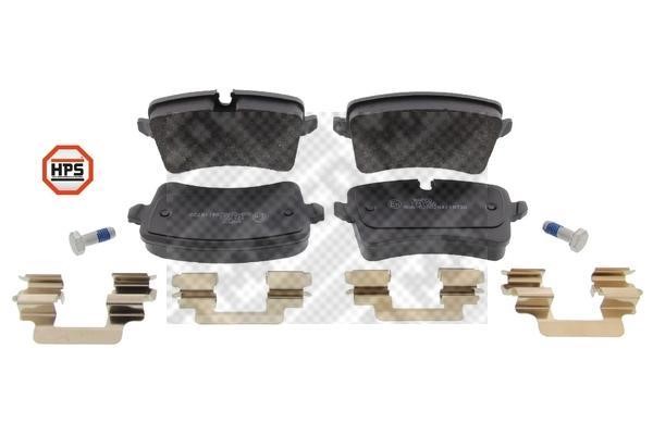 Mapco 6678HPS Rear disc brake pads, set 6678HPS: Buy near me in Poland at 2407.PL - Good price!