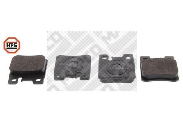 Mapco 6706HPS Rear disc brake pads, set 6706HPS: Buy near me in Poland at 2407.PL - Good price!