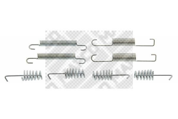 Mapco 9176 Комплект монтажний гальмівних колодок 9176: Приваблива ціна - Купити у Польщі на 2407.PL!