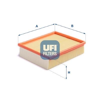Ufi 30.437.00 Air filter 3043700: Buy near me in Poland at 2407.PL - Good price!