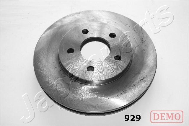 Japanparts DI-929C Front brake disc ventilated DI929C: Buy near me at 2407.PL in Poland at an Affordable price!