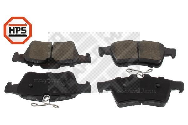 Mapco 6698HPS Rear disc brake pads, set 6698HPS: Buy near me in Poland at 2407.PL - Good price!