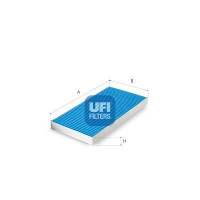 Ufi 34.100.00 Filter, interior air 3410000: Buy near me in Poland at 2407.PL - Good price!