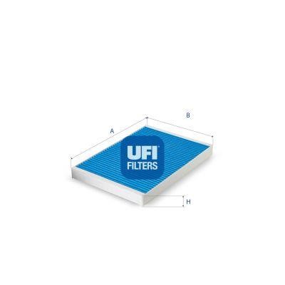 Ufi 34.101.00 Filter, interior air 3410100: Buy near me in Poland at 2407.PL - Good price!