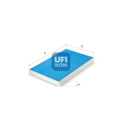 Ufi 34.293.00 Filter, interior air 3429300: Buy near me at 2407.PL in Poland at an Affordable price!