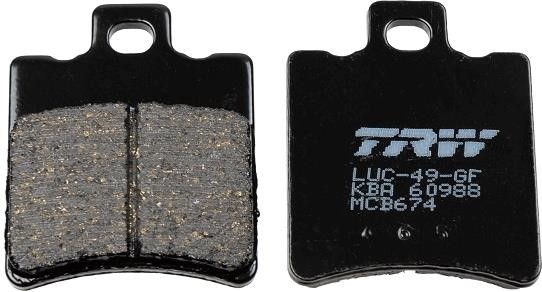 TRW MCB674 Brake Pad Set, disc brake MCB674: Buy near me in Poland at 2407.PL - Good price!