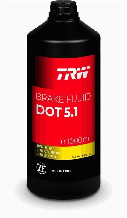 TRW PFB501SE Тормозная жидкость DOT 5.1, 1л PFB501SE: Отличная цена - Купить в Польше на 2407.PL!