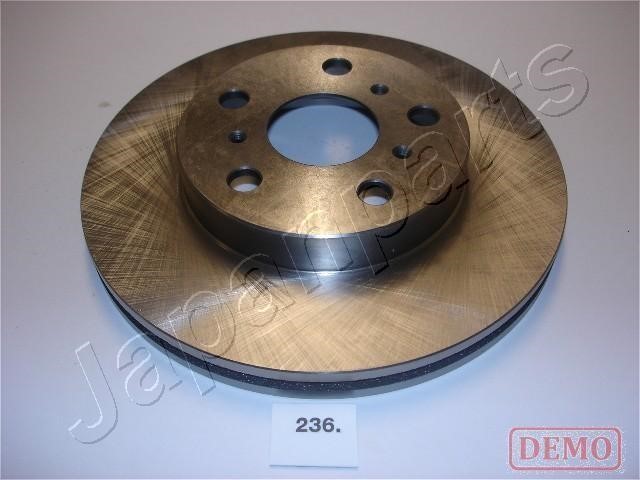 Japanparts DI-236C Front brake disc ventilated DI236C: Buy near me in Poland at 2407.PL - Good price!