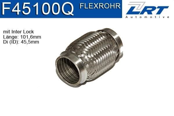 LRT Fleck F45100Q Corrugated pipe F45100Q: Buy near me in Poland at 2407.PL - Good price!